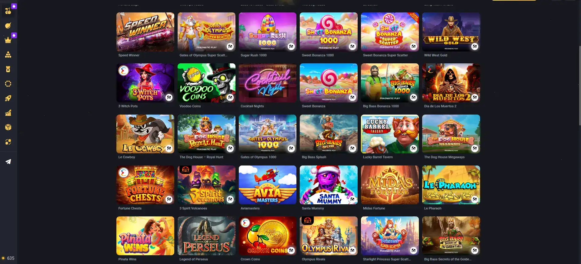 Мобильная версия Vovan casino